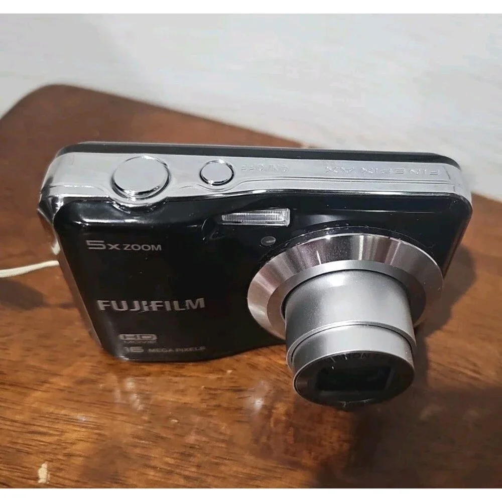EXC+ FUJIFILM FinePix AX560 Digital Camera 16MP 5x Optical Zoom HD Video WORKS!